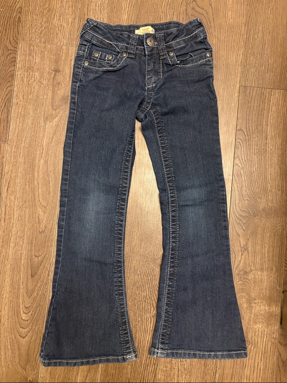 Mudd Girls Dark Blue Flared Jeans